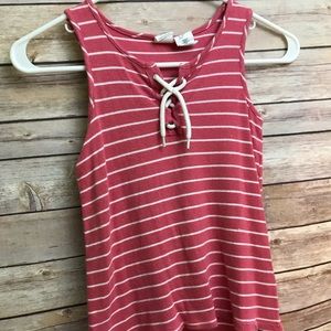 Striped tank top